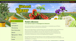 Desktop Screenshot of gaertnerei-linzer.de