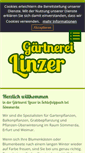 Mobile Screenshot of gaertnerei-linzer.de